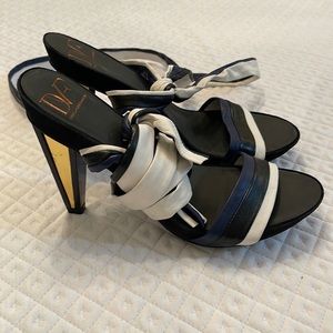 Diane Von Furstenberg Espadrille (tie strap) Heel